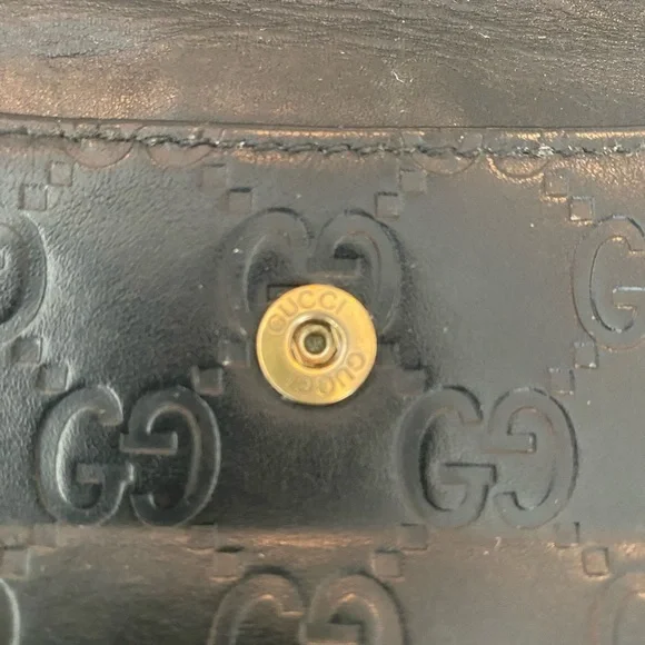 Gucci Black Guccissima Wallet w/ Dustbag & Box - Picture 10 of 12